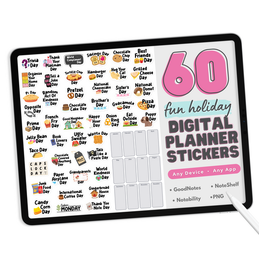 Holiday - Digital Stickers