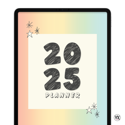 2025 Planner -- Sherbet