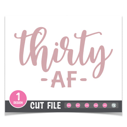 Thirty AF SVG