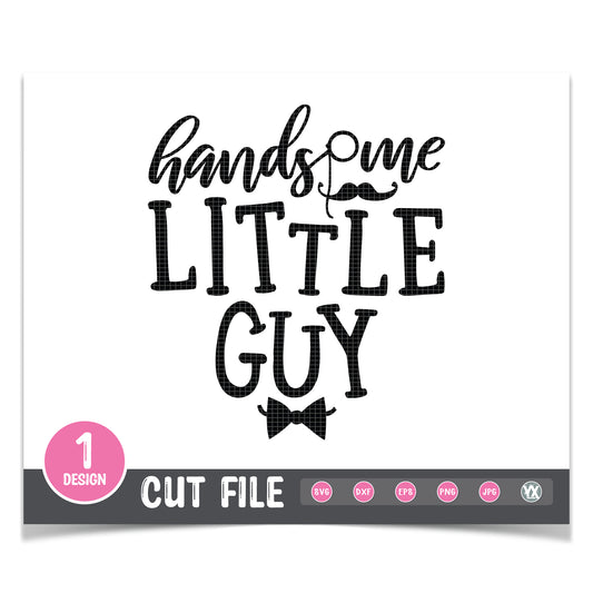 Handsome Little Guy SVG