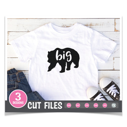 Sibling SVG Set - Bears