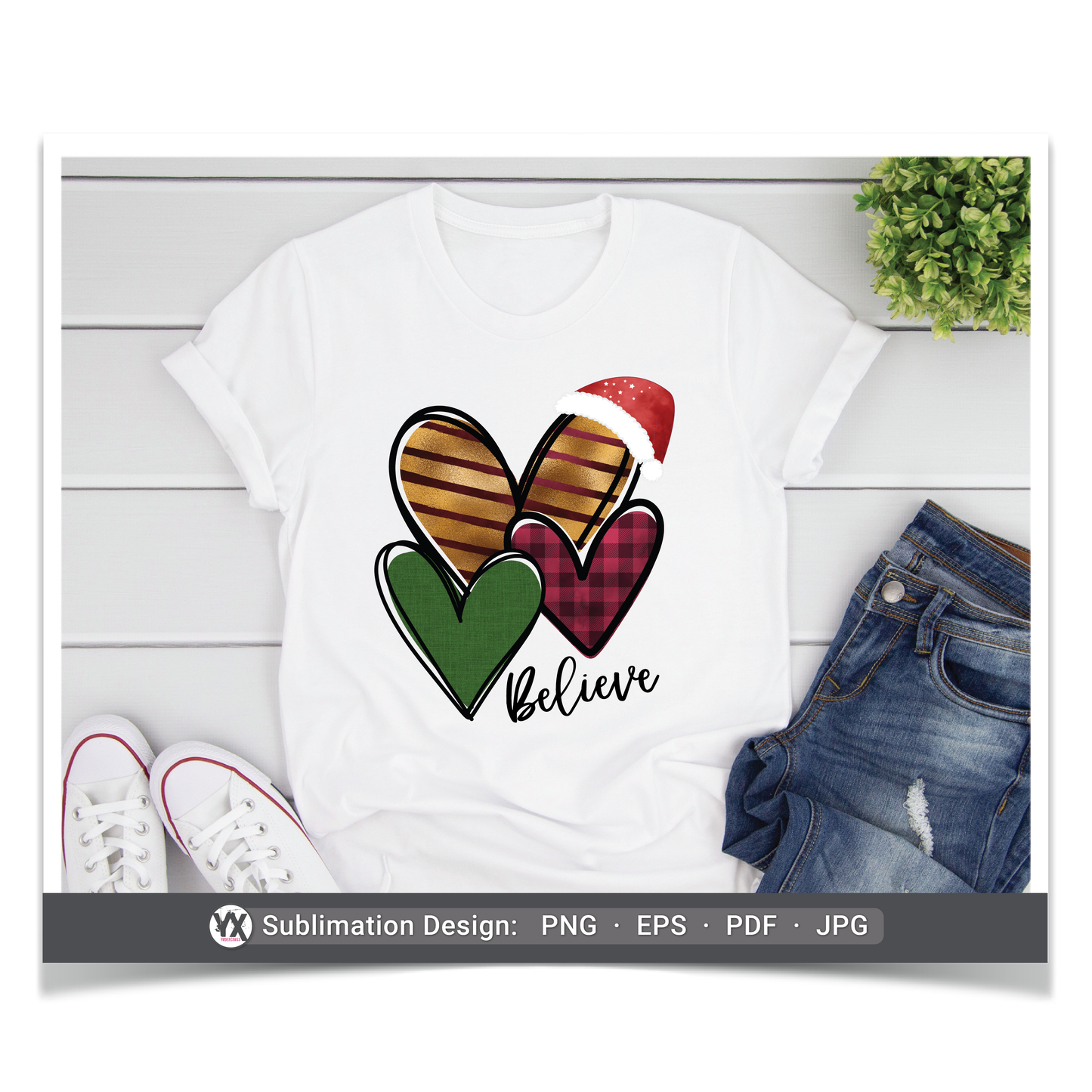 Believe in Santa (Sublimation)